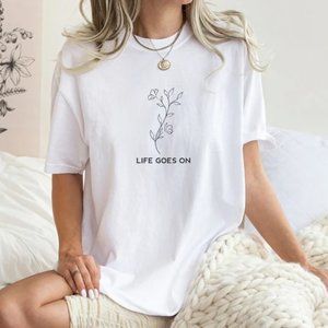 BTS Tshirt, Life Goes On, BTS Army Tshirt, K-pop, Jin, Suga